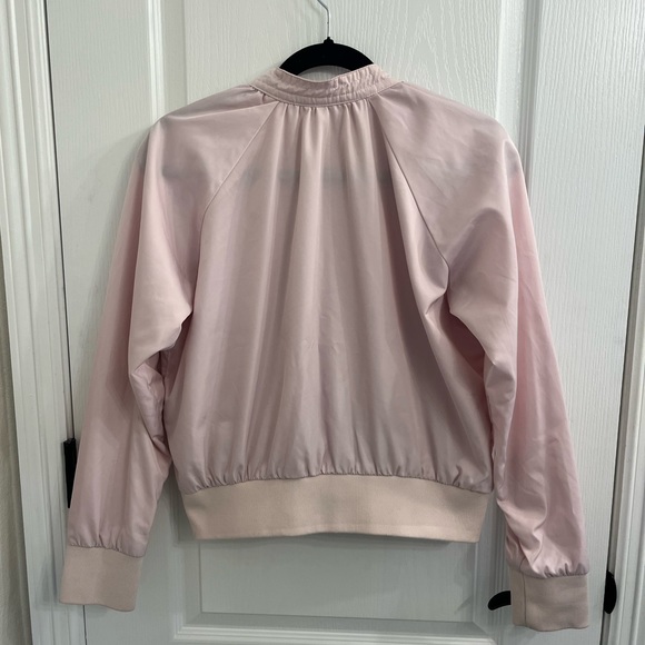 Free People Light Blush Pink Midnight Bomber Jacket - Picture 7 of 7